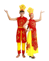 Âu lạc đỏ vàng, nam 