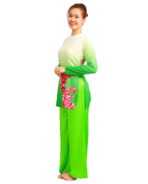 Bà ba xanh lá, hoa đào nữ, quần phi
