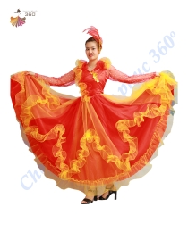 Flamenco nữ đỏ 2a