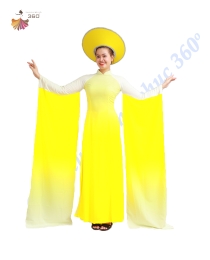 Áo dài vàng loan 1