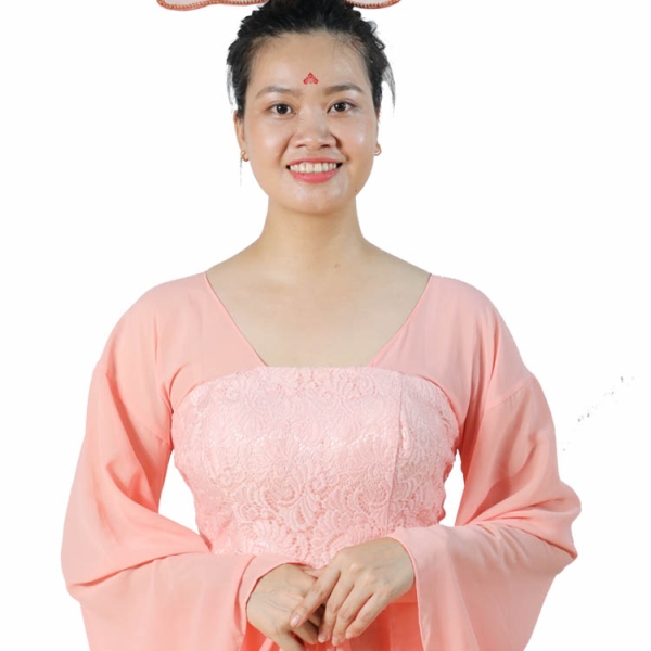 Cổ trang Trung Quốc nữ cao cấp hồng