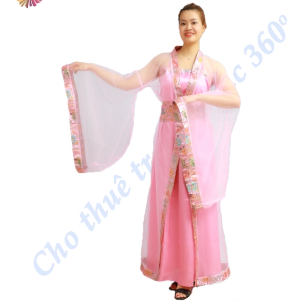 Cổ trang Trung Quốc nữ hồng, áo khoác mỏng 1