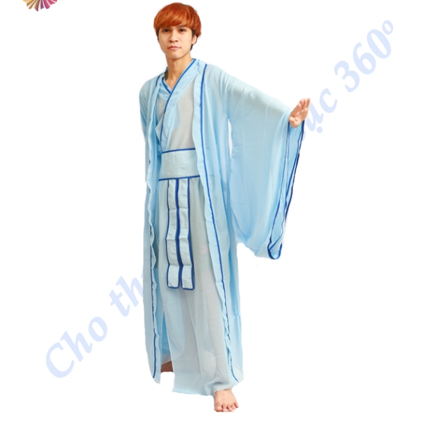 Cổ trang Trung Quốc xanh biển 1