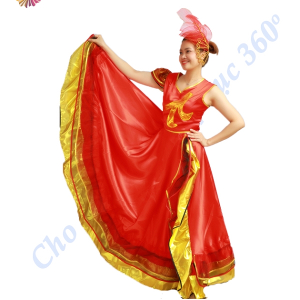 Flamenco nữ đỏ 1a