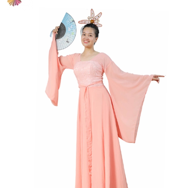 Đầm liền cao cấp hồng 
