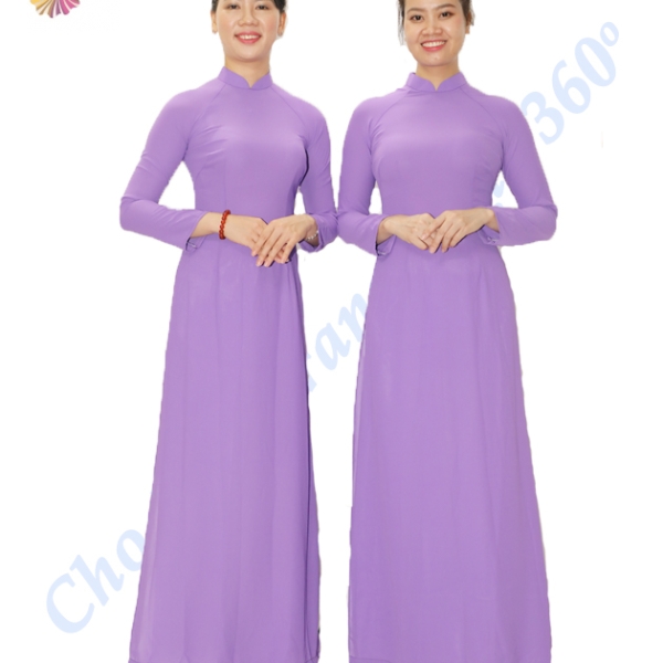 Áo dài tím Huế nữ